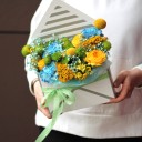 Композиция Весенняя Мастерская - с добавлением зелени - миниатюра 