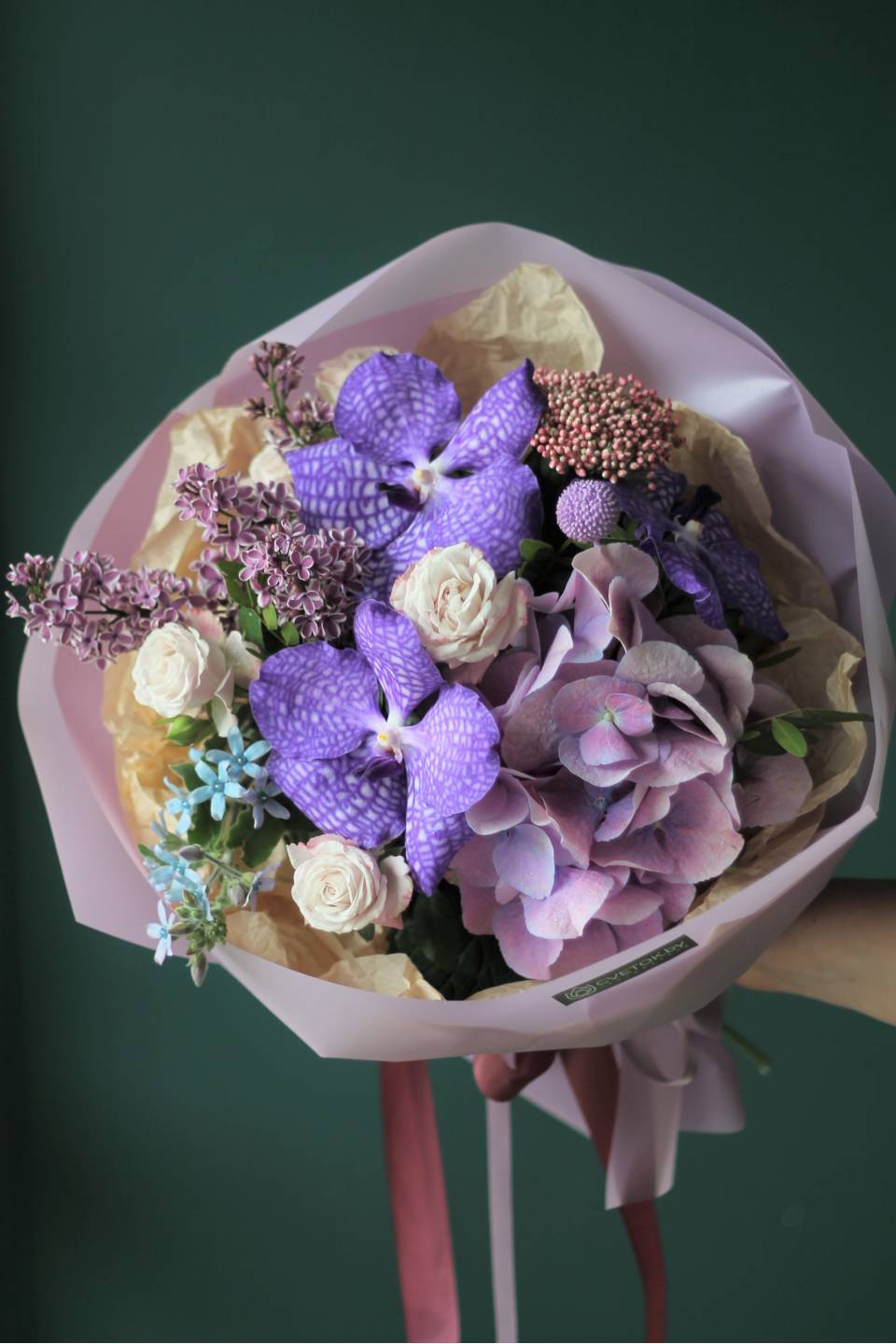 Букет Киплинг - подарочное оформление