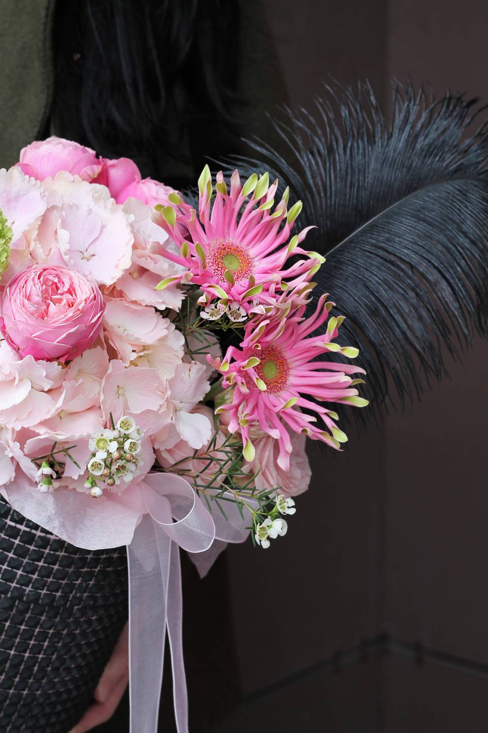 Коробочка Прикосновение - с добавлением зелени