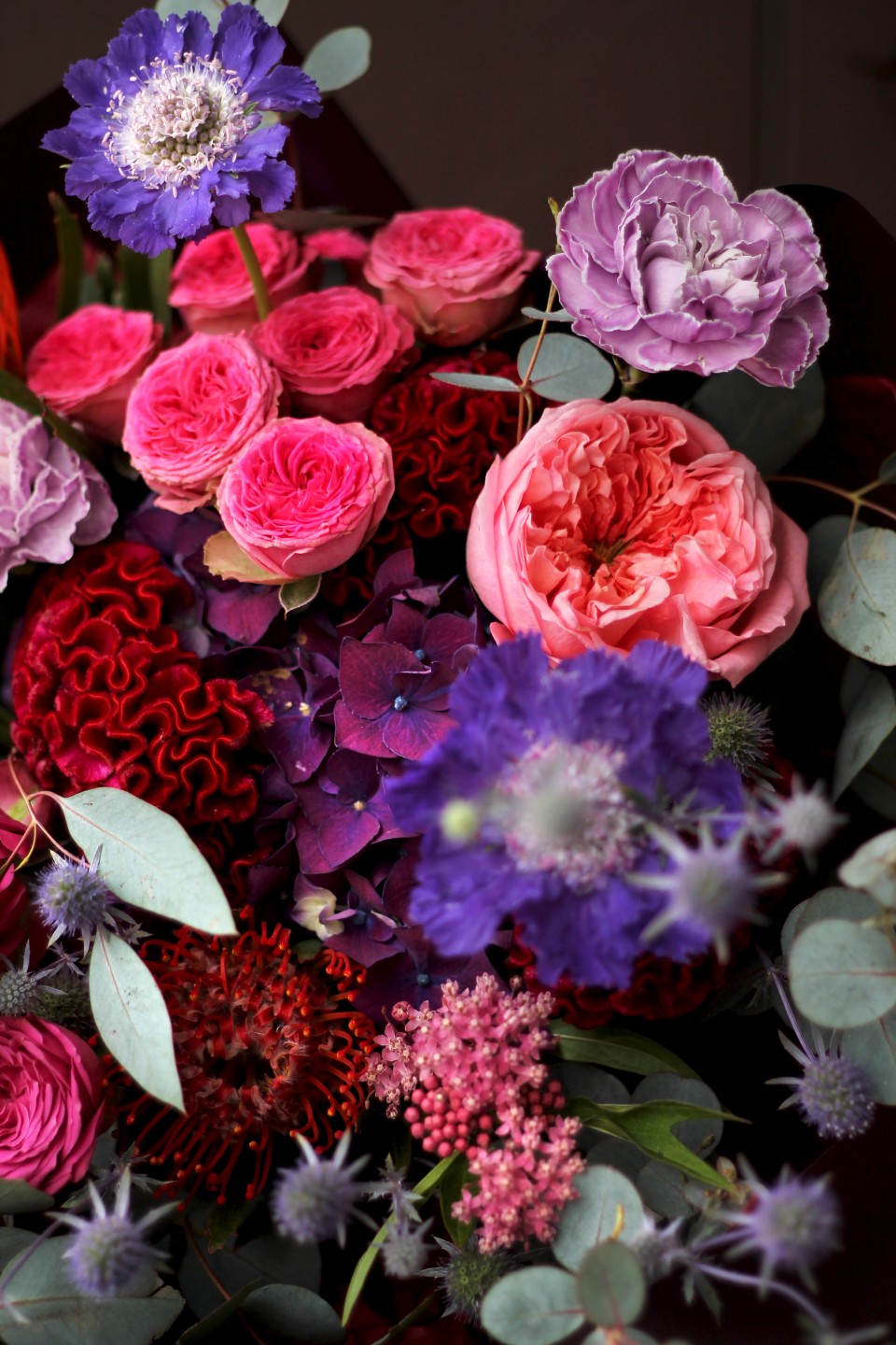 Букет Рина - с добавлением зелени