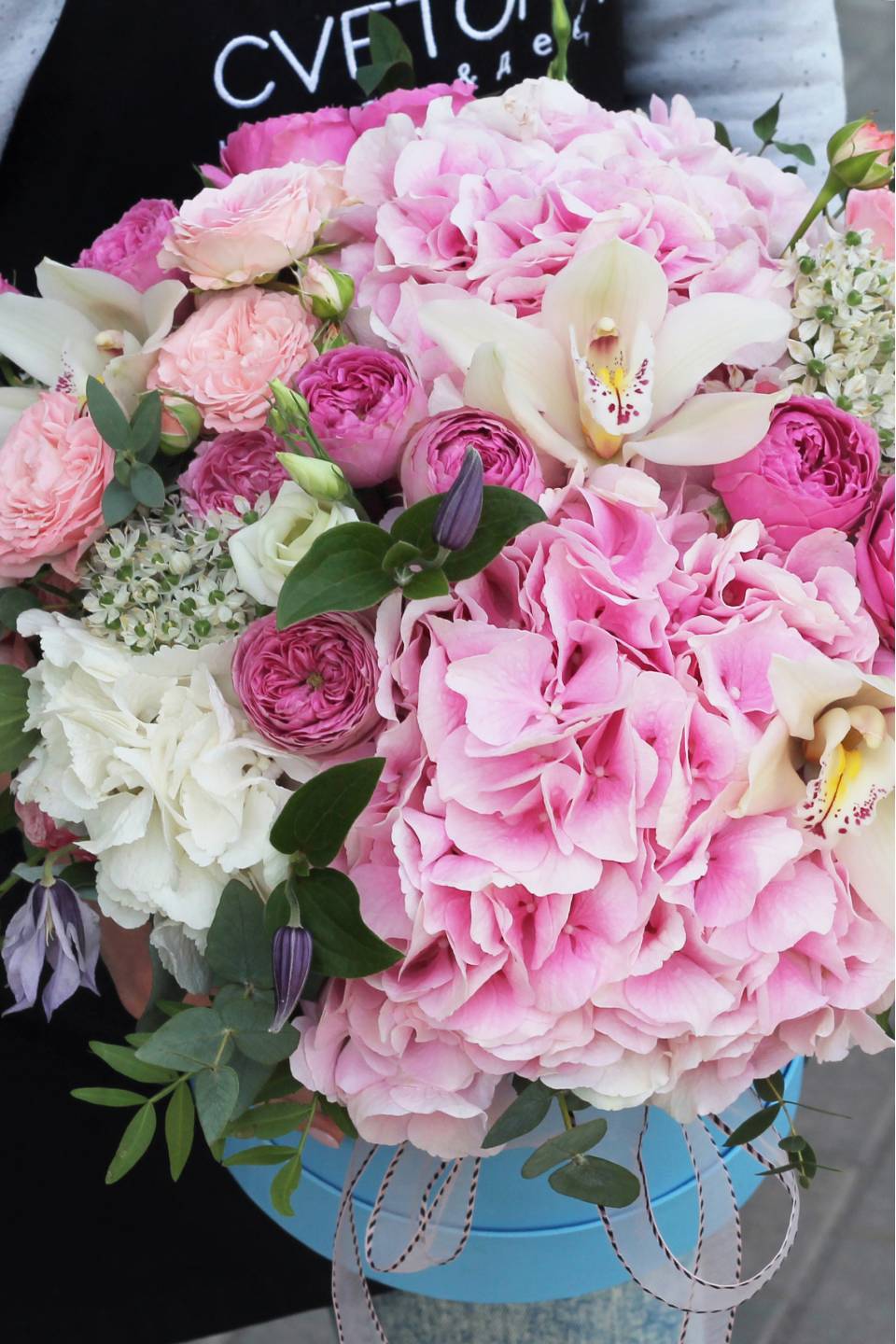 Коробочка Розовое настроение - с доставкой по Минску