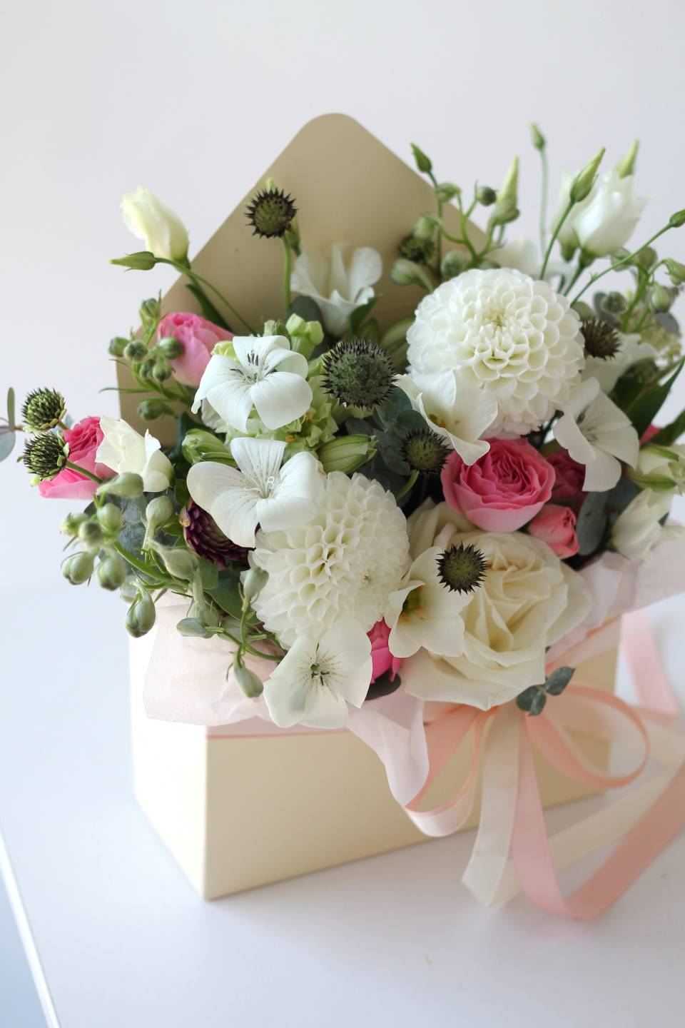 Конверт Час - с добавлением зелени