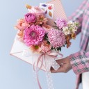 Композиция День Знаний - с добавлением зелени - миниатюра 