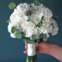 Букет невесты из гвоздик Чистота - миниатюра