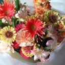 Букет Марионетка - с добавлением зелени - миниатюра 