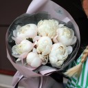 Букет Воздух лета - с добавлением зелени - миниатюра 