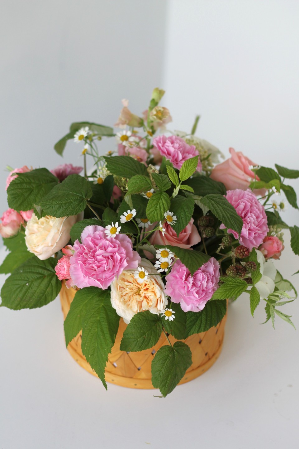 Корзиночка Эпл Ти - с добавлением зелени