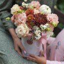 Композиция  Тайны нежности - с добавлением зелени - миниатюра 