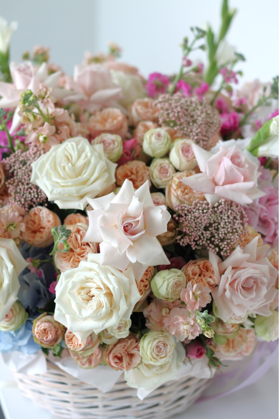 Корзина Джаз - с добавлением зелени