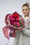 Букет "Бургунди"