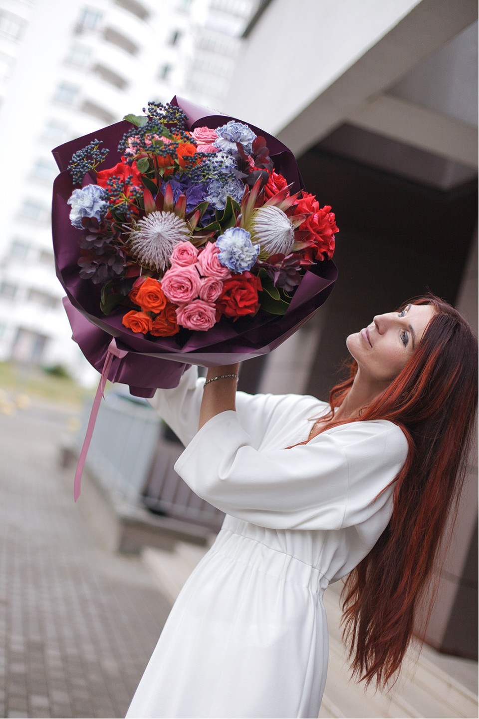 Букет Огни любви