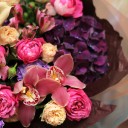 Букет Альерти - с добавлением зелени - миниатюра 