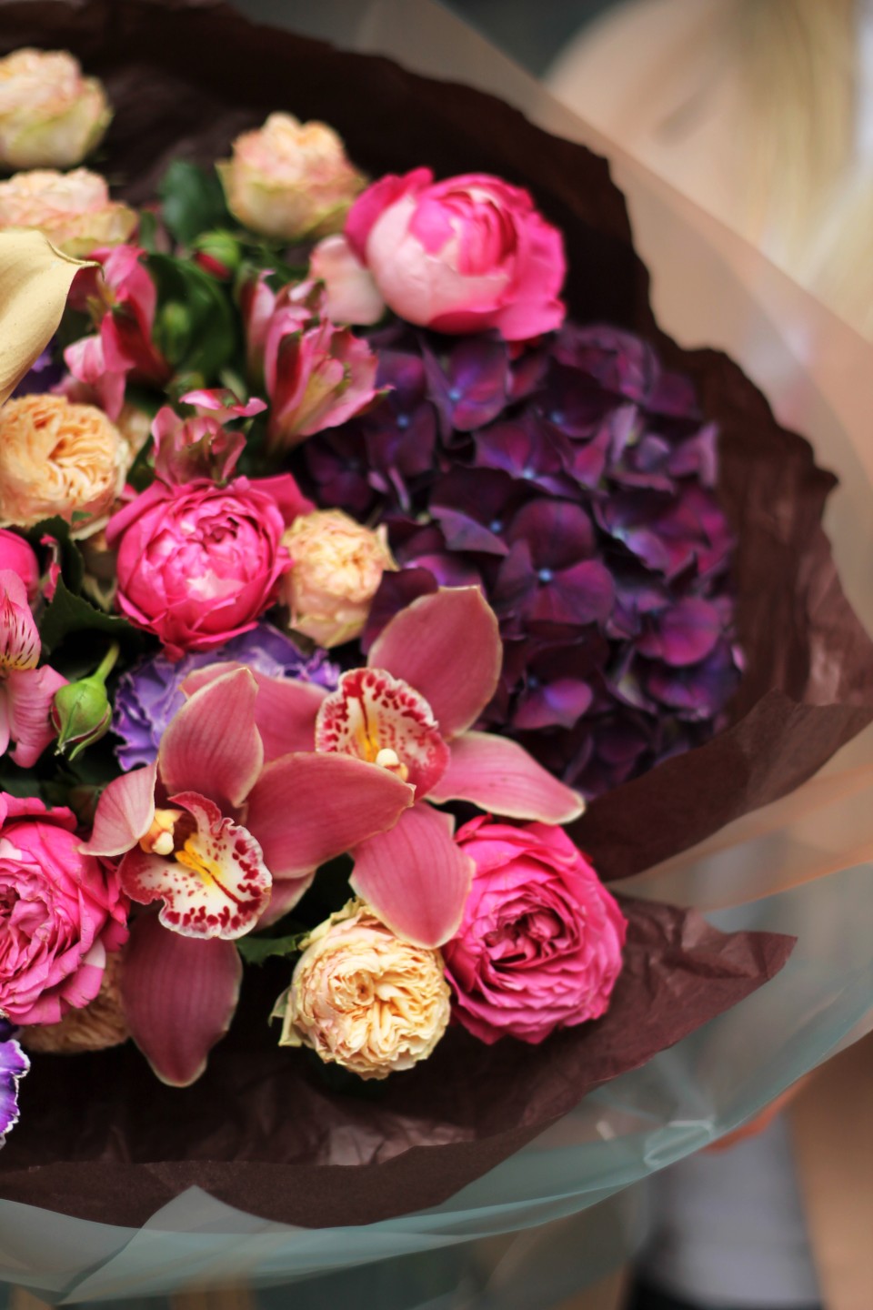 Букет Альерти - с добавлением зелени