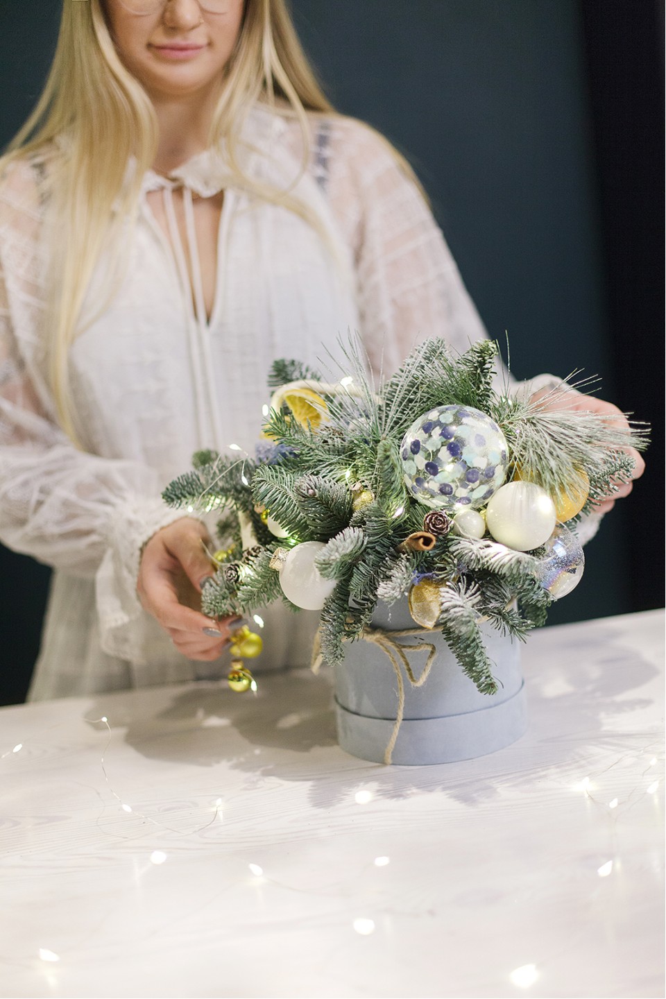 Композиция новогодняя Сияние