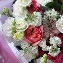 Букет Иванна - с добавлением зелени - миниатюра 