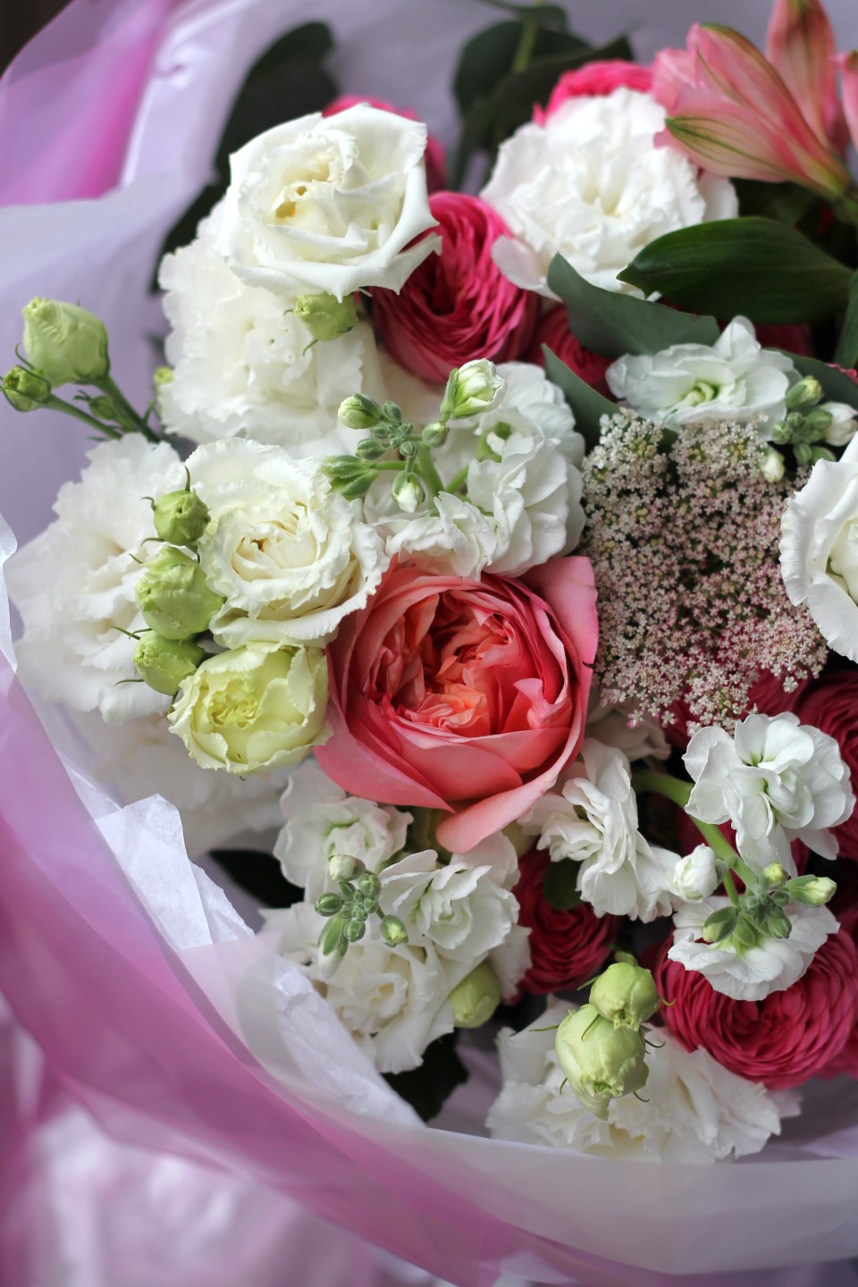 Букет Иванна - с добавлением зелени