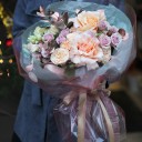 Букет Абрикосовый лед - миниатюра