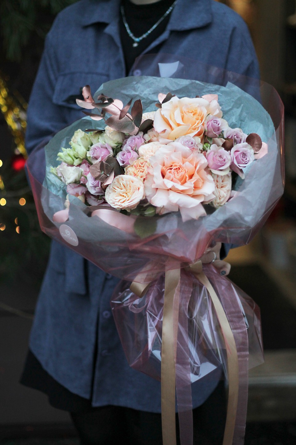 Букет Абрикосовый лед