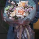 Букет Абрикосовый лед - быстрая доставка в Минске - миниатюра