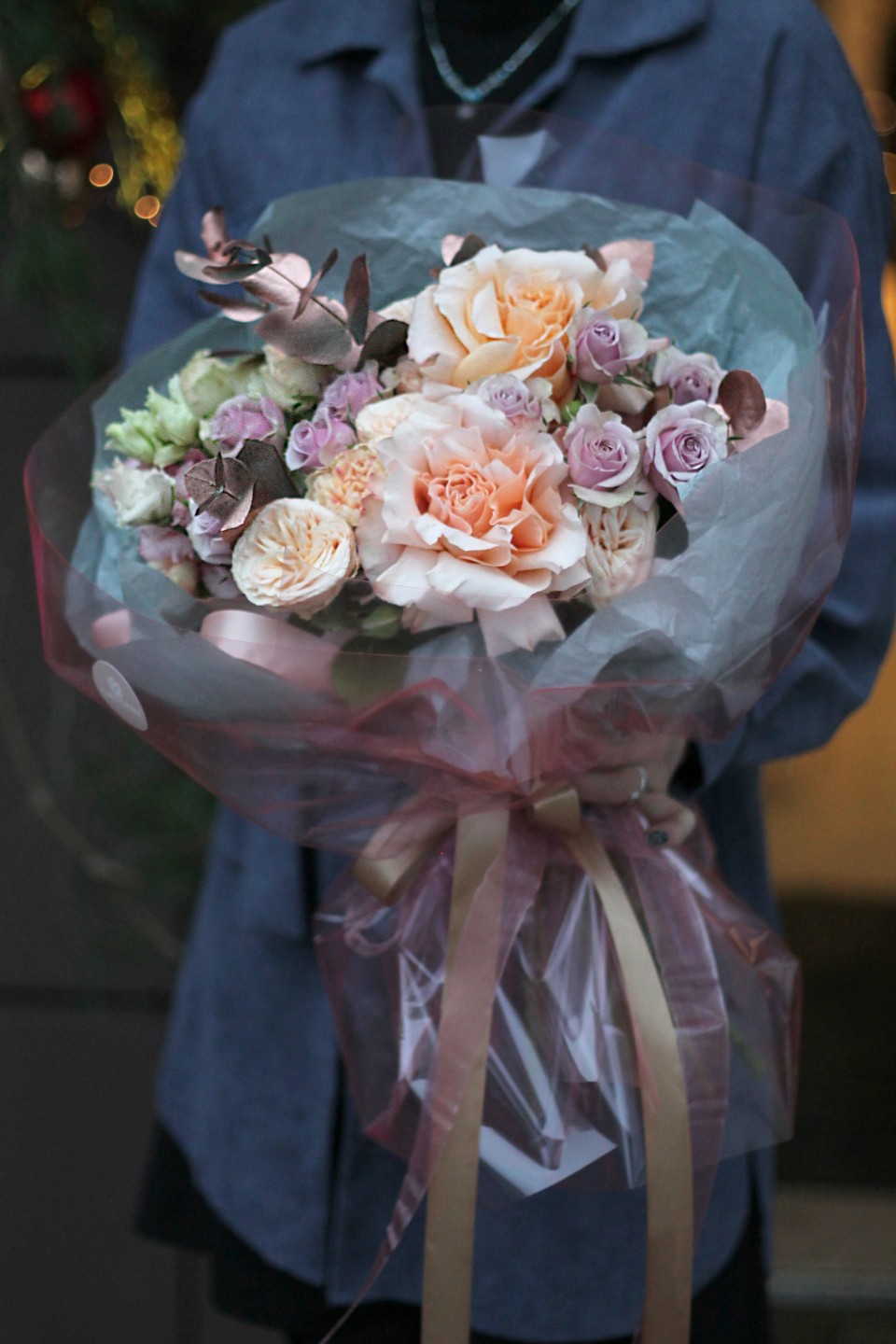 Букет Абрикосовый лед - быстрая доставка в Минске