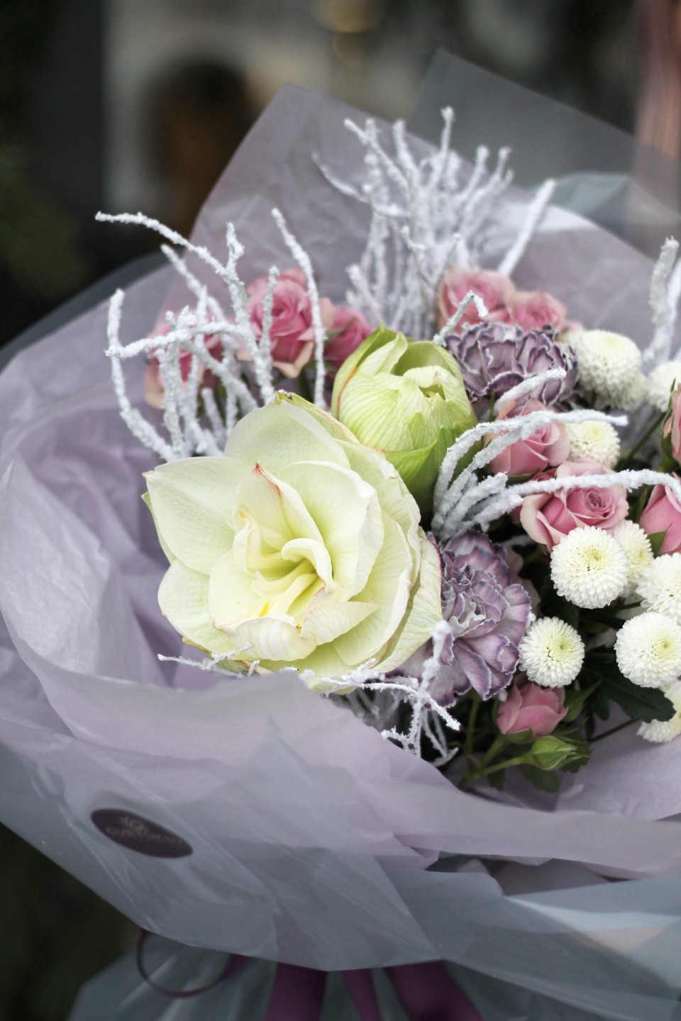 Букет Элой - с добавлением зелени