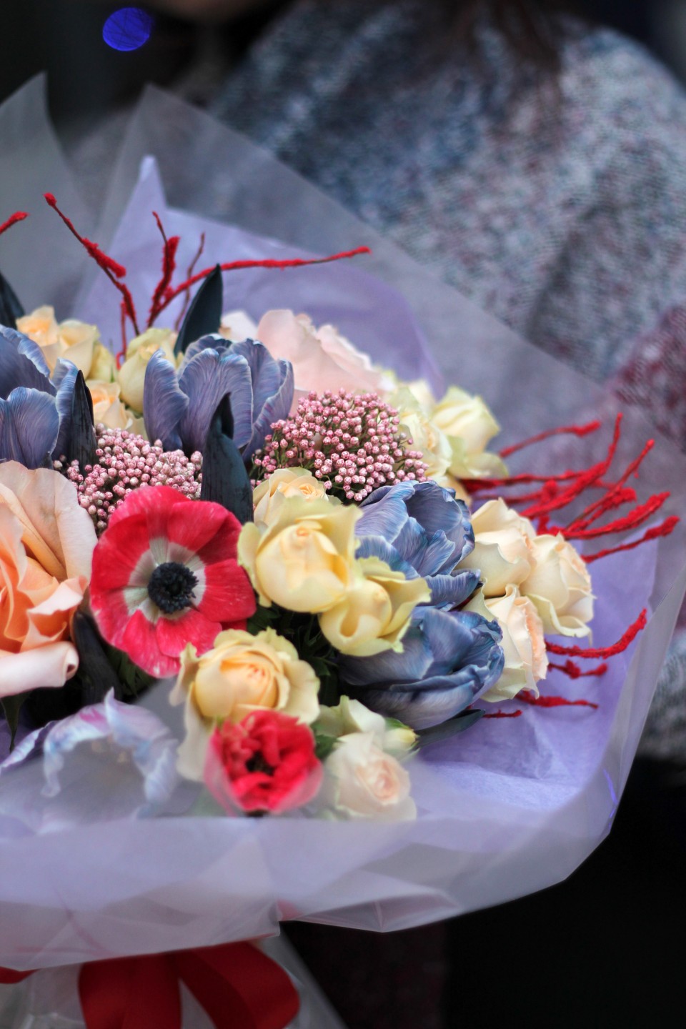 Букет Джероми - подарочное оформление