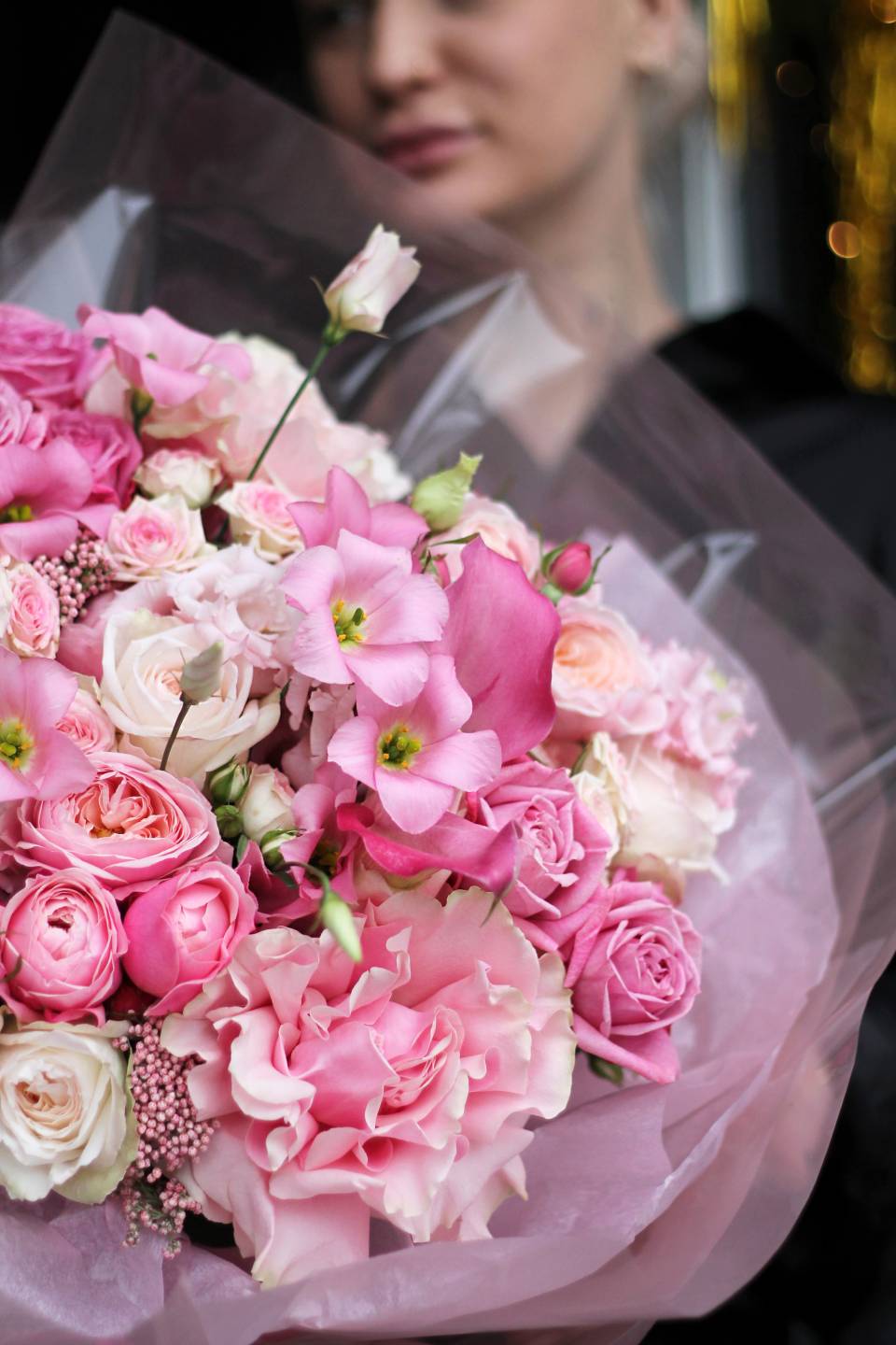 Букет Малиновый Джем - для женщины/молодой пары