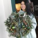 Венок новогодний Изумруд - миниатюра
