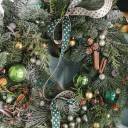 Венок новогодний Изумруд - миниатюра 7