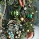 Венок новогодний Изумруд - с доставкой по Минску - миниатюра