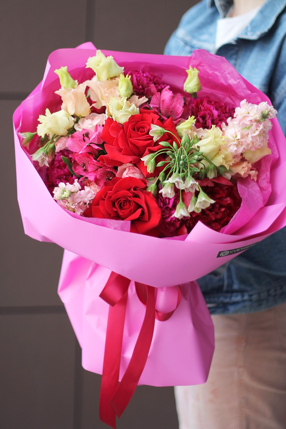 Букет Малиновое вино