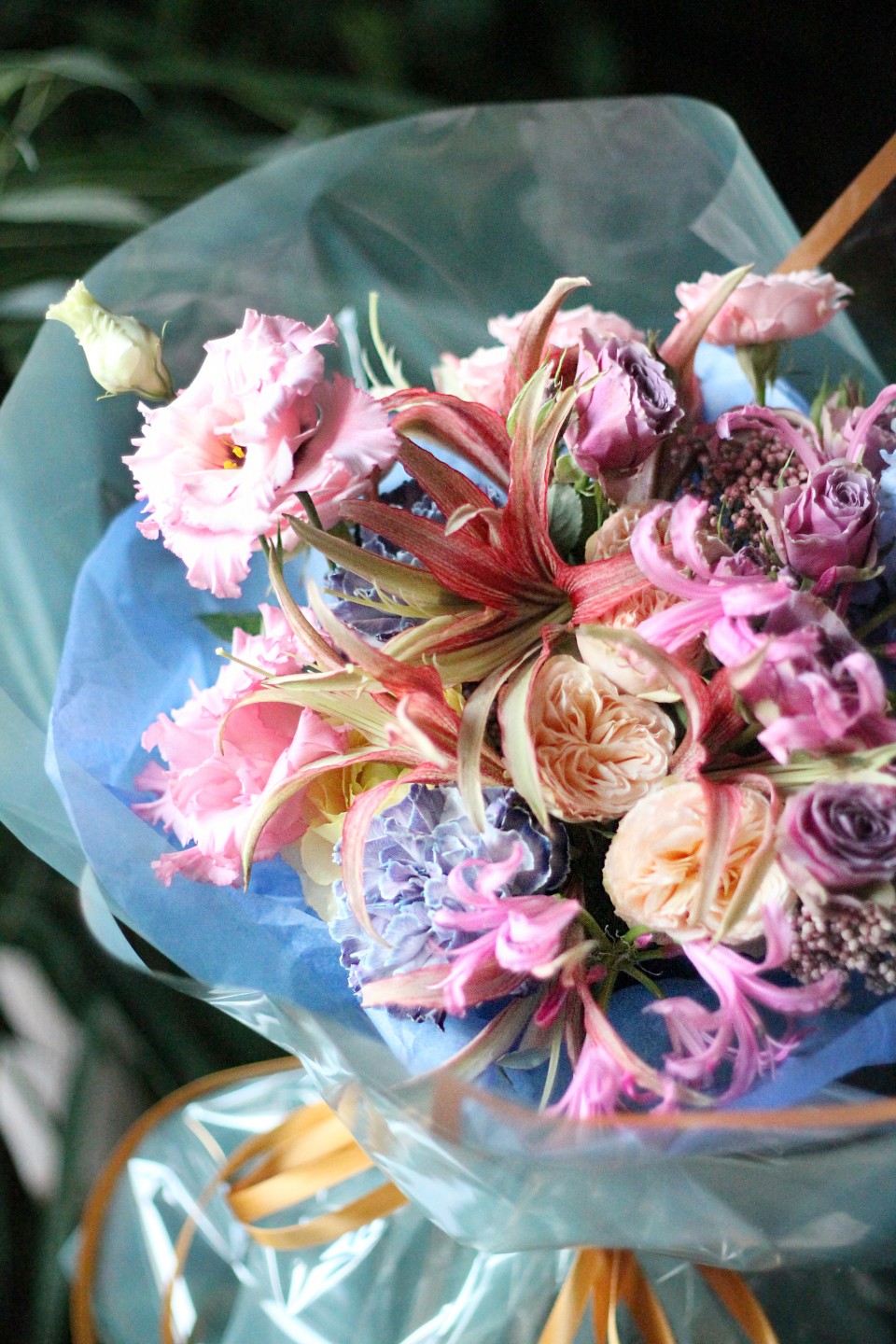 Букет Брызги - подарочное оформление