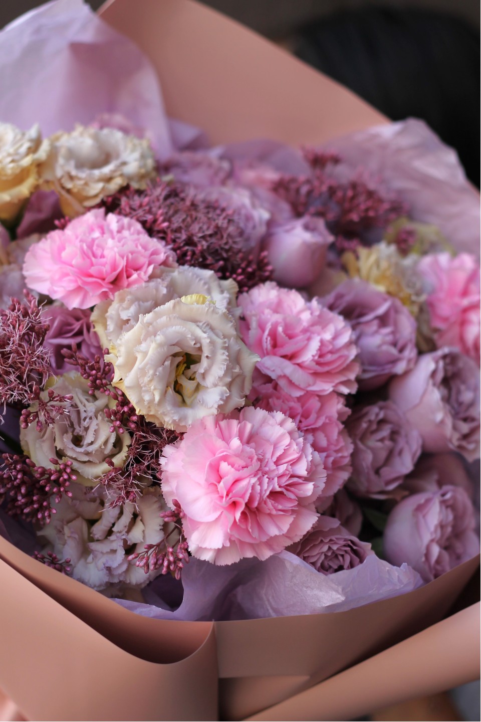 Букет Фьорд - с добавлением зелени