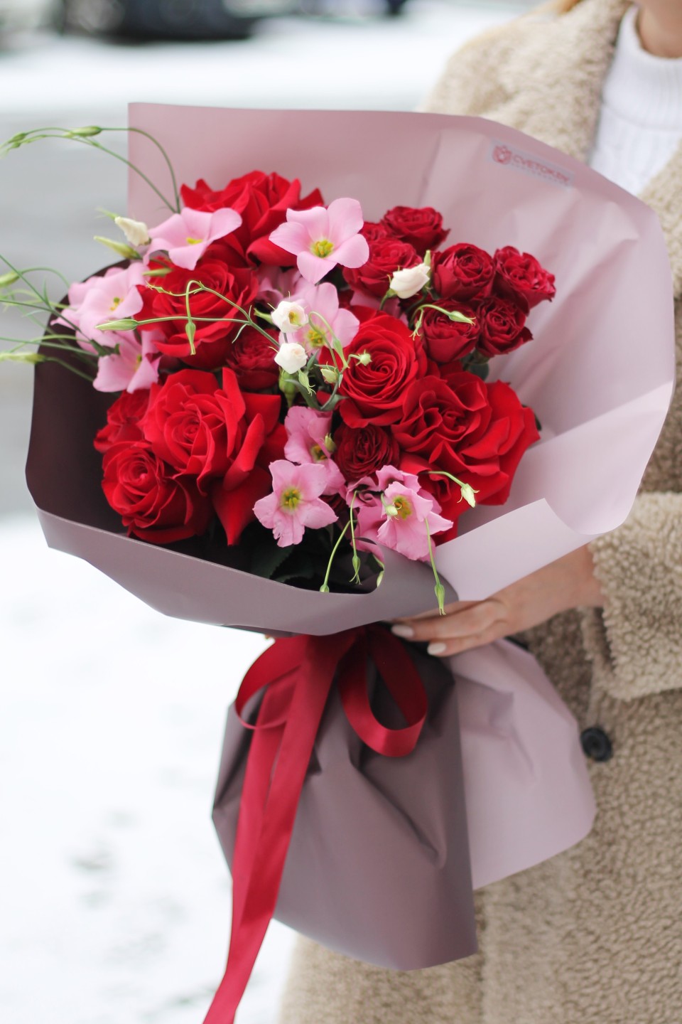 Букет Sensual Red - с доставкой по Минску