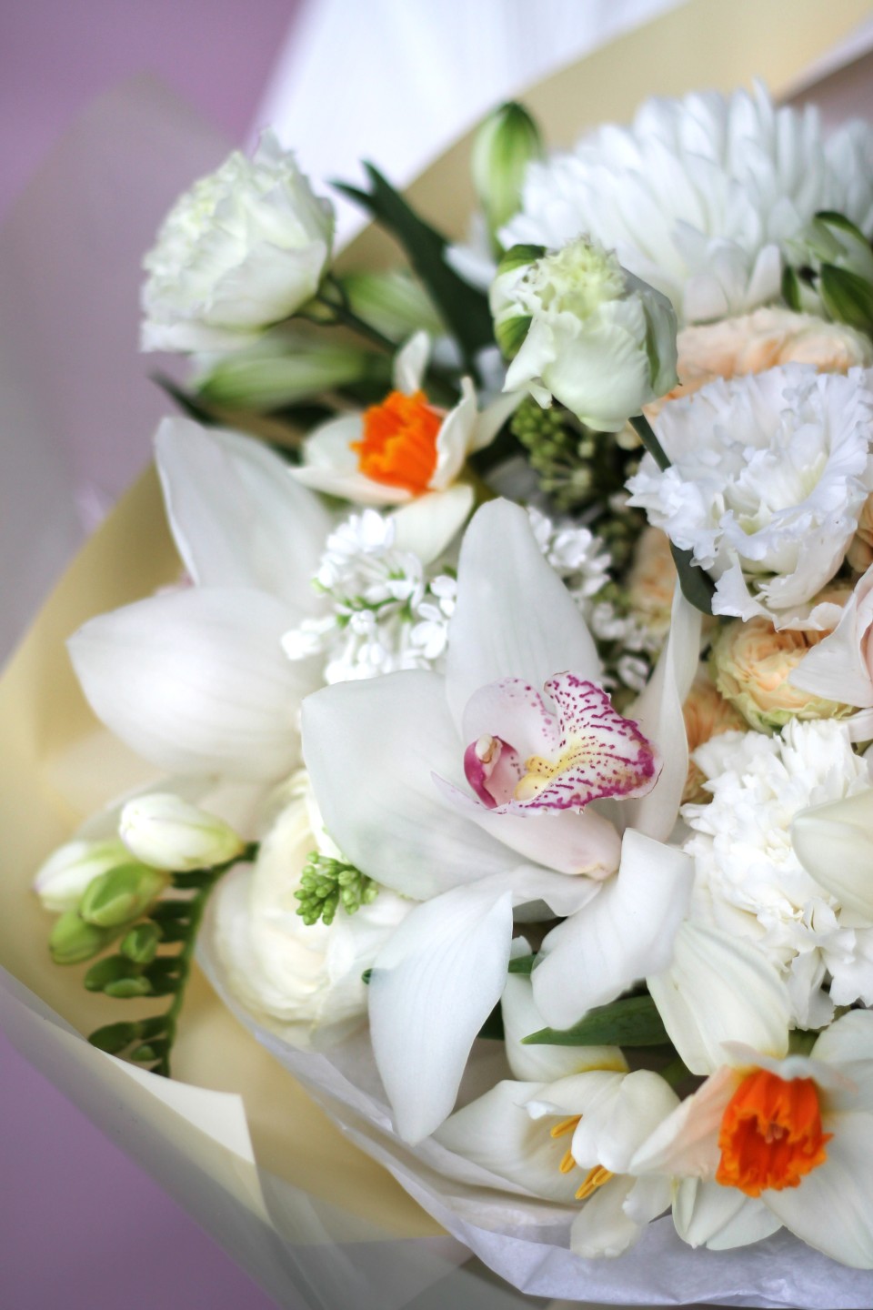 Букет Песня Лета - подарочное оформление