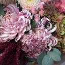 Букет Диор - с добавлением зелени - миниатюра 