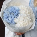 Букет гортензий Блюз - миниатюра