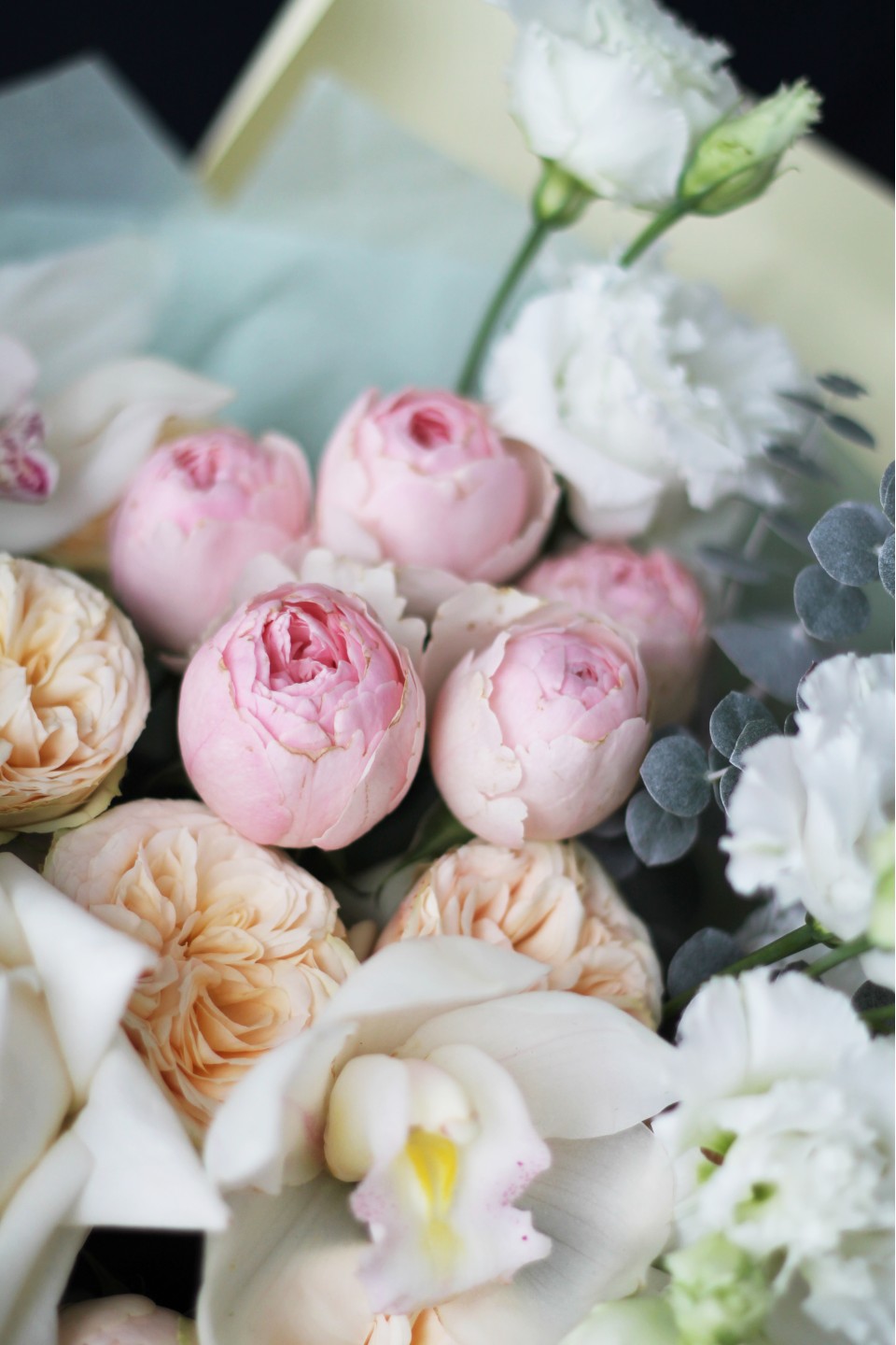 Букет Птица Любви - подарочное оформление