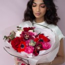 Букет Отважный мак - быстрая доставка в Минске - миниатюра