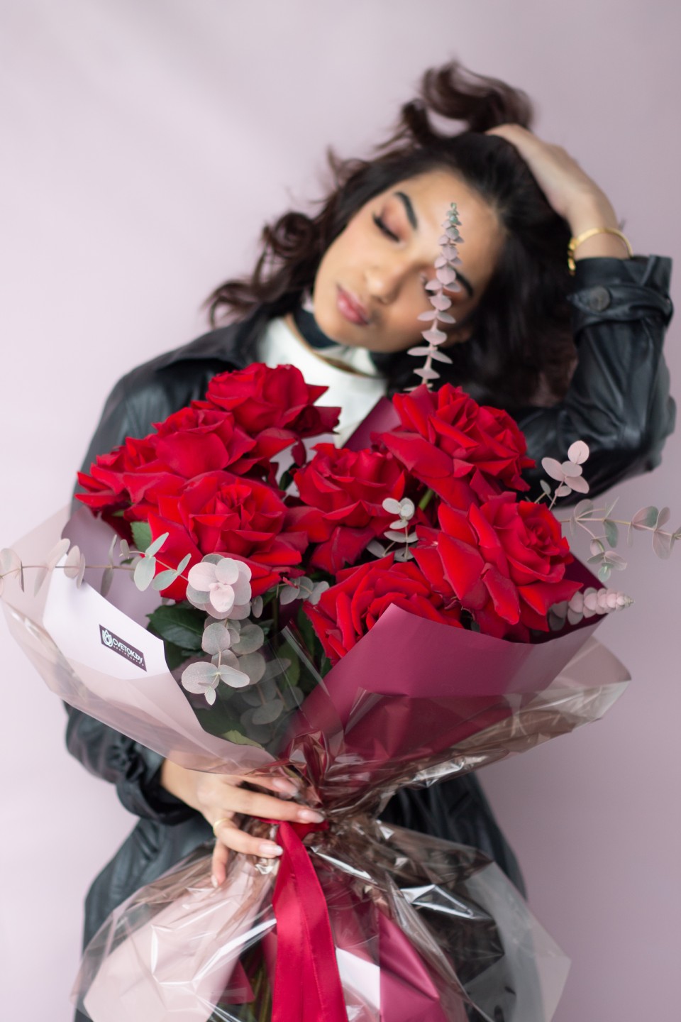 Букет Настоящий красный