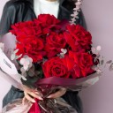 Букет Настоящий красный - с доставкой по Минску - миниатюра