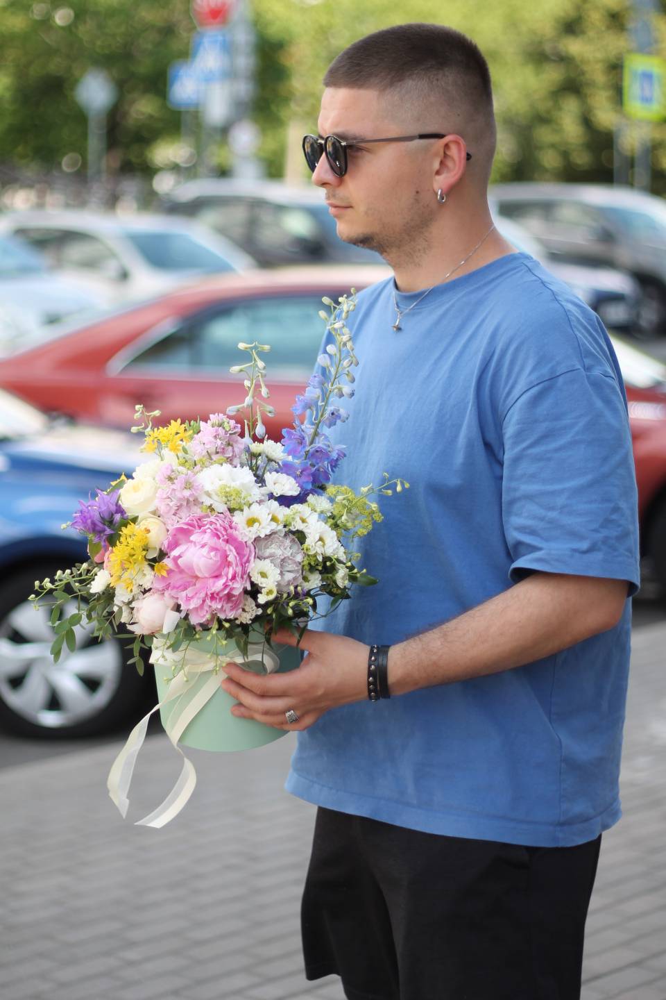 Композиция Мишель - с добавлением зелени