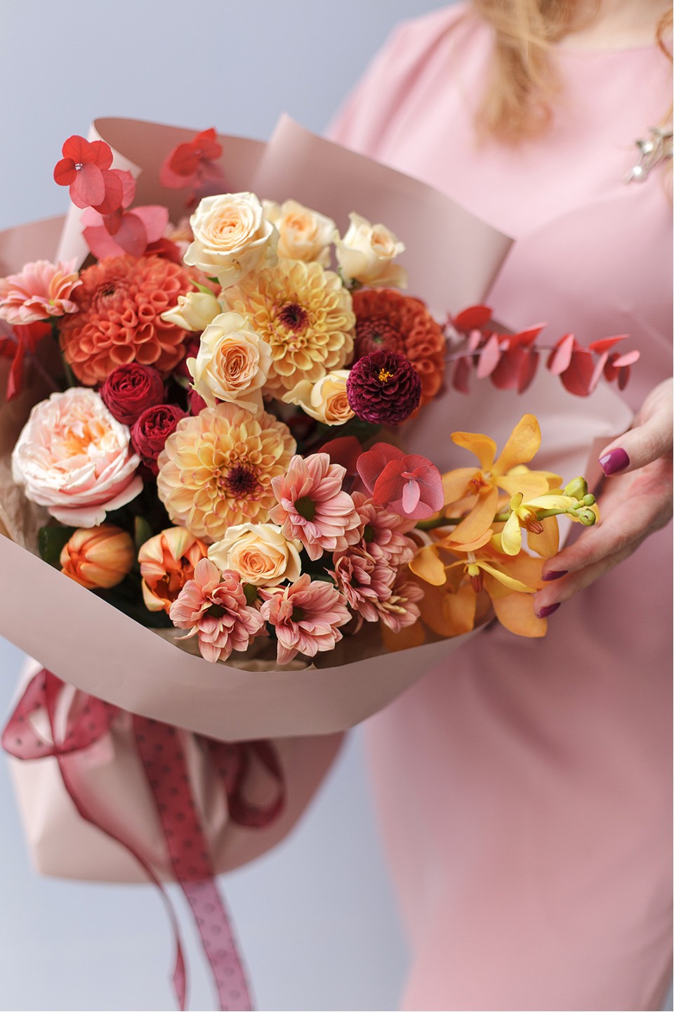 Букет Янтарный - для женщины/молодой пары