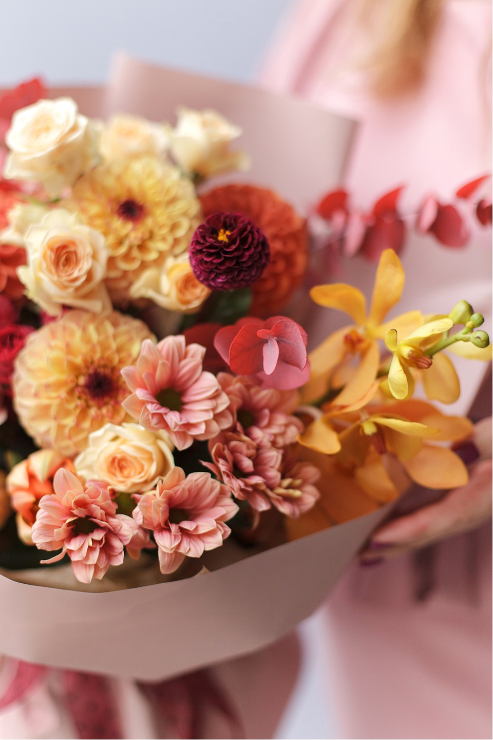 Букет Янтарный - с доставкой по Минску