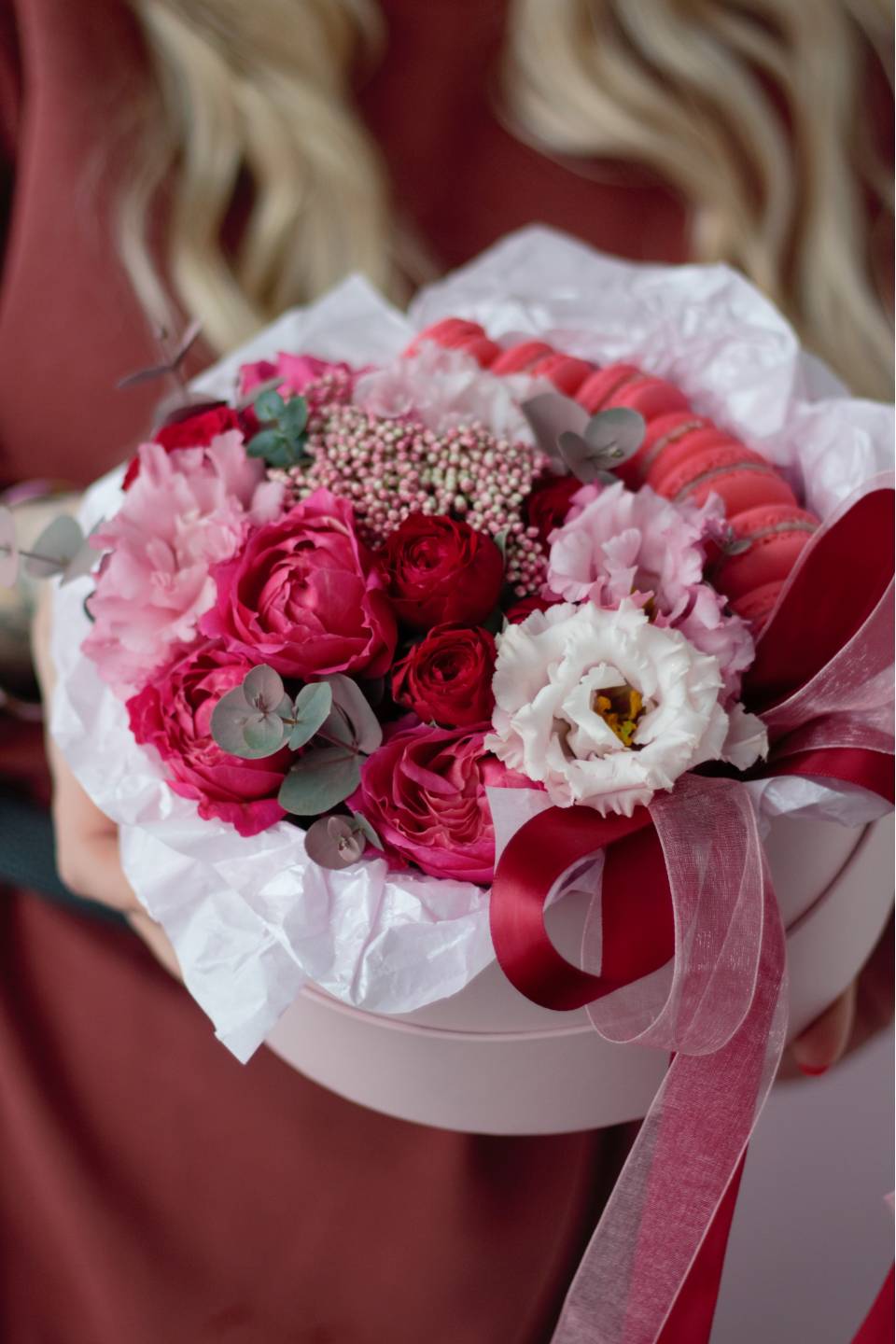 Коробка Красная груша - с доставкой по Минску