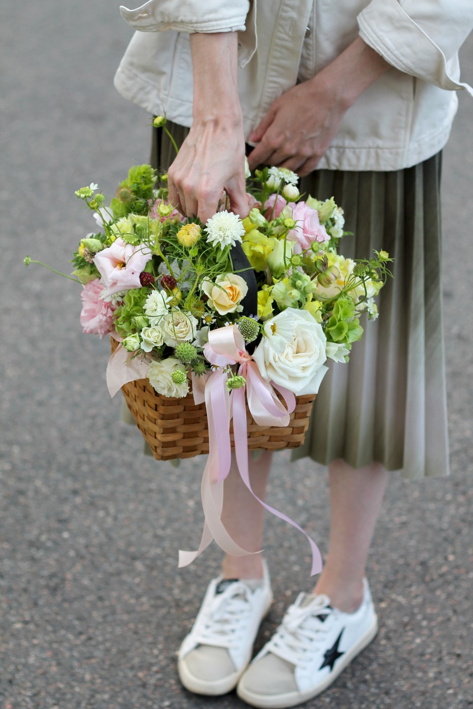 Корзина Лайми - с добавлением зелени