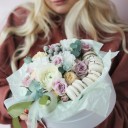 Коробка Лиловый вечер - с добавлением зелени - миниатюра 