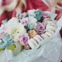 Коробка Лиловый вечер - подарочное оформление - миниатюра