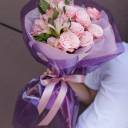 Букет Альстри - с добавлением зелени - миниатюра 