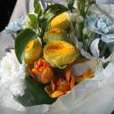 Букет Капли дождя - подарочное оформление - миниатюра